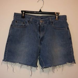 Levi denim shorts